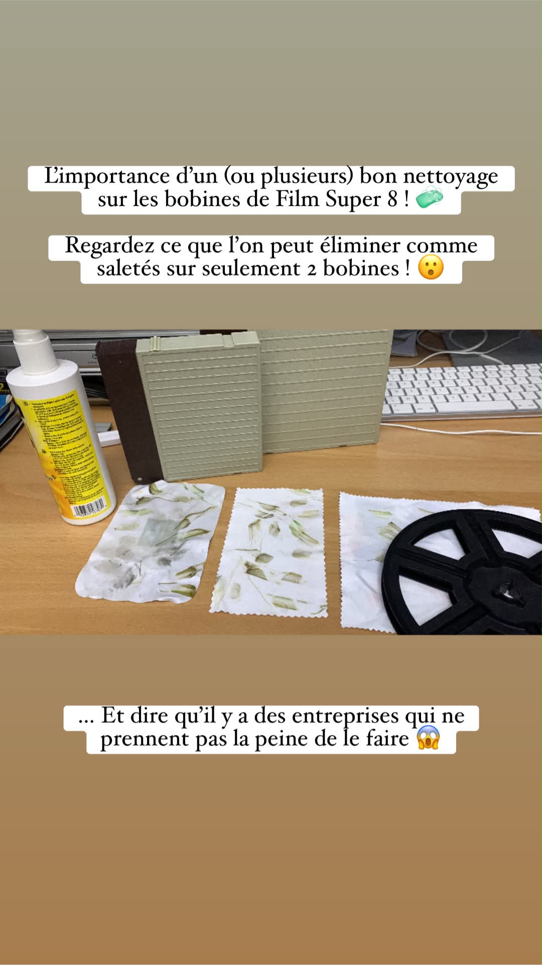 Rembobine - Numrisation Casssette et Bobines Super 8 sur Clé USB et DVD